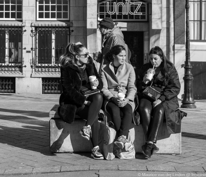 Rokin, Amsterdam, 2021, Maurice van der Linden Street photography
